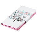 Étui Portefeuille Samsung Galaxy S10 - Série Wonder - Arbre Fleuri