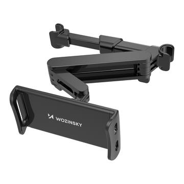 Wozinsky Support de voiture pour tablette/smartphone sur l\'appui-tête - Taille maximale : 125-205mm - Noir