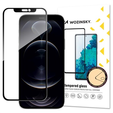 Protecteur d\'Écran iPhone 13 Mini en Verre Trempé Wozinsky Super Tough - Noir