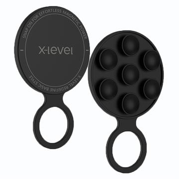 Support de téléphone à ventouse en silicone MagSafe X-Level
