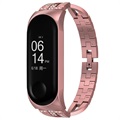 Bracelet Xiaomi Mi Band 5/6 X-Shaped - 37mm - Rose Doré