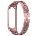 Bracelet Xiaomi Mi Band 5/6 X-Shaped - 37mm - Rose Doré