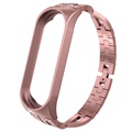 Bracelet Xiaomi Mi Band 5/6 X-Shaped - 37mm - Rose Doré