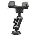 X037 Support de téléphone à 360° avec base magnétique - Support de gymnastique et d'atelier - Noir