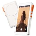Écran de surveillance multifonction pour selfies 8-en-1 X40F Ultra Version - Blanc