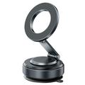 X69 Support magnétique rotatif pour téléphone de voiture avec ventouse - Noir