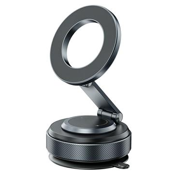 X69 Support magnétique rotatif pour téléphone de voiture avec ventouse - Noir