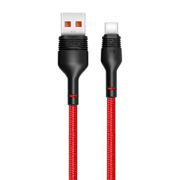 XO NB55 Câble USB-A / USB-C - 5A, 1m - Rouge