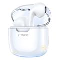 XUNDD X17 Casque d'écoute Bluetooth 5.3 à faible latence TWS avec étui de chargement - Blanc