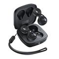XUNDD X19 TWS Pendant Bluetooth Earphone Mini Portable Wireless Earbuds Support Sensitive Touch Control - Noir