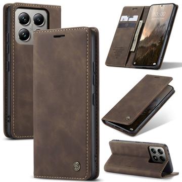 Étui Portefeuille Xiaomi 14T Pro Caseme Série 013 - Café
