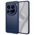 Coque Xiaomi 15 Ultra en TPU Brossé - Fibre de Carbone