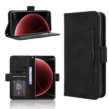 Étui portefeuille Xiaomi 15 Ultra Porte-Cartes - Noir