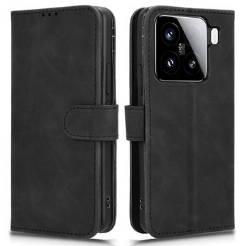 Étui Portefeuille Xiaomi 15 avec Fermeture Magnétique