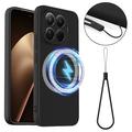 Coque Xiaomi 15T Pro en Silicone Liquide - Compatible MagSafe - Noire