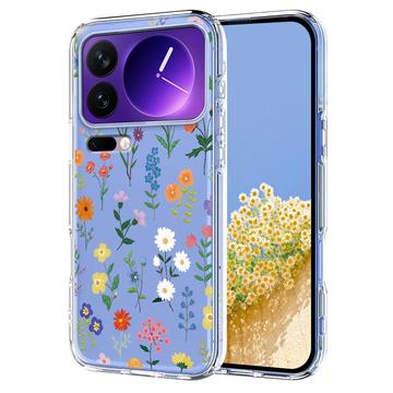 Coque Xiaomi 17 Pro en TPU à motif floral