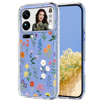 Coque Xiaomi 17 Pro Max en TPU à motif floral