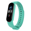 Xiaomi Mi Band 5 Replacement en Silicone Bracelet - Cyan