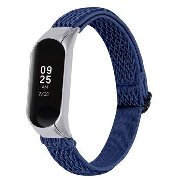 Bracelet de Montre Tricoté Xiaomi Mi Band 7 - Bleu