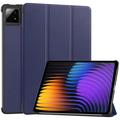 Étui à Rabat Smart Xiaomi Pad 7/7 Pro - Série Tri-Fold - Bleu