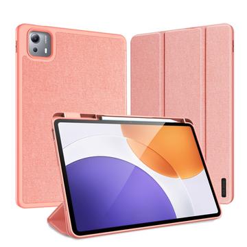 Étui à Rabat Xiaomi Pad 7S Pro 12.5 Smart Tri-Fold Dux Ducis Domo - Rose