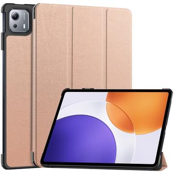 Étui Smart Folio Xiaomi Pad 7S Pro 12.5 Tri-Fold Series - Rose Doré