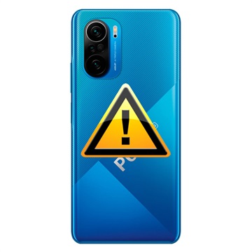 Réparation Cache Batterie pour Xiaomi Poco F3 - Bleu