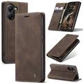 Étui Portefeuille Xiaomi Poco X7 Pro Caseme Série 013 - Café