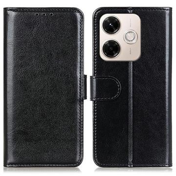 Étui portefeuille Xiaomi Redmi 13x avec support - Noir