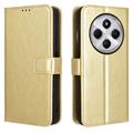 Étui Portefeuille Xiaomi Redmi 14C/14R/Poco C75 avec Fermeture Magnétique - Doré