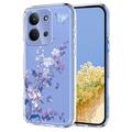 Coque Xiaomi Redmi 15C en TPU à motif floral