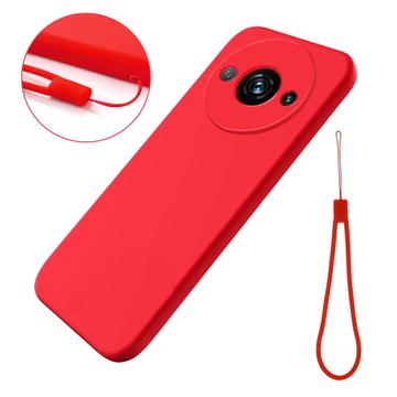 Coque Xiaomi Redmi A3x en Silicone Liquide - Rouge