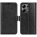 Étui Portefeuille Xiaomi Redmi Note 13 4G avec Fermeture Magnétique - Noir