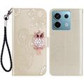 Etui Xiaomi Redmi Note 13 Hibou Strass