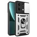 Coque Hybride Xiaomi Redmi Note 13 à Anneau Rotatif avec Protection pour Appareil Photo