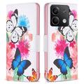 Étui Portefeuille Xiaomi Redmi Note 13 - Série Wonder - Papillons