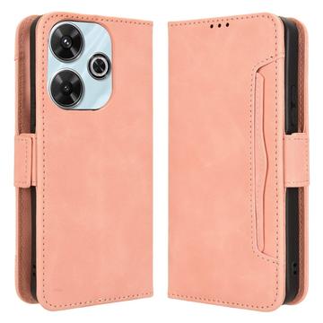 Étui Portefeuille Xiaomi Redmi Note 13R/Redmi 13/Poco M6 4G - Série Cardholder - Rose