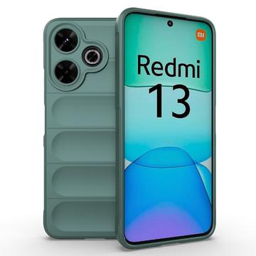 Coque Xiaomi Redmi Note 13R/Redmi 13 5G en TPU - Rugged - Verte