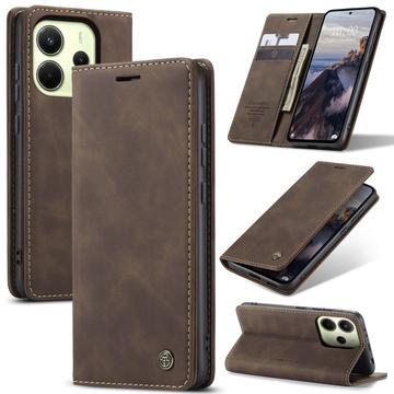 Étui Portefeuille Xiaomi Redmi Note 14 4G Caseme Série 013 - Café