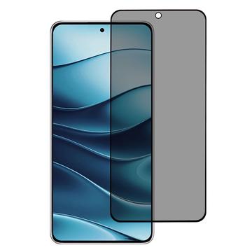 Protecteur d\'Écran Xiaomi Redmi Note 14 en Verre Trempé Privacy Full Cover - Bord Noir