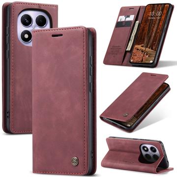Étui Portefeuille Xiaomi Redmi Note 14 Pro 4G Caseme Série 013 - Bordeaux