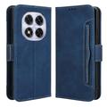 Étui portefeuille Xiaomi Redmi Note 14 Pro 5G/14 Pro+ 5G/Poco X7 Porte-Cartes - Bleu