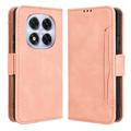 Étui portefeuille Xiaomi Redmi Note 14 Pro 5G/14 Pro+ 5G/Poco X7 Porte-Cartes