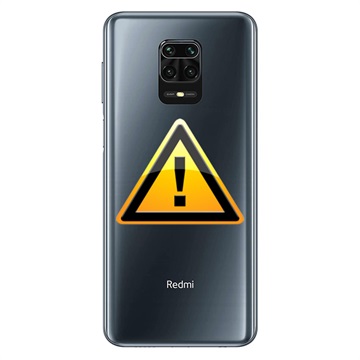 Réparation Cache Batterie pour Xiaomi Redmi Note 9 Pro - Gris