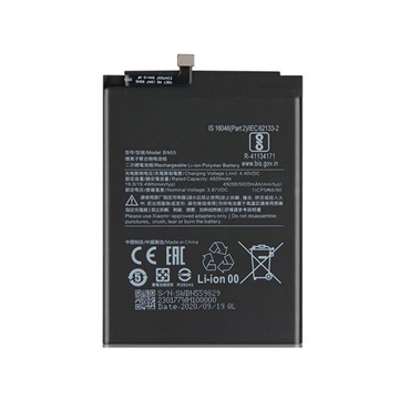 Batterie BN55 pour Xiaomi Redmi Note 9S - 5020mAh