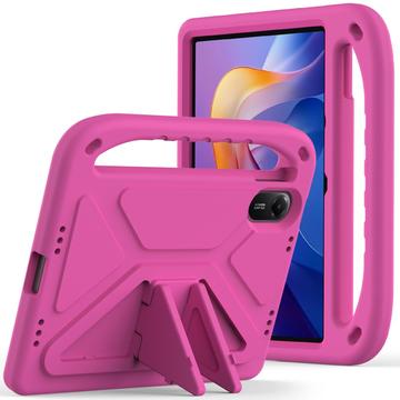 Coque Xiaomi Redmi Pad 2 Antichoc Portative pour Enfants - Rose Vif