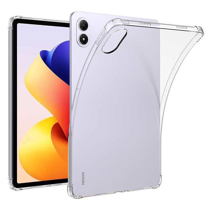Coque De Protection TPU Souple Pour Xiaomi Redmi Pad 2 Pro 12.1 Pouces - Transparente, Antichoc, Avec Coins Renforcés