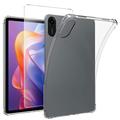 Coque Xiaomi Redmi Pad 2 en TPU avec Protecteur d’Écran - 9H - Saii 2-en-1