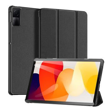 Étui à Rabat Xiaomi Redmi Pad SE Smart Tri-Fold Dux Ducis Domo - Noir