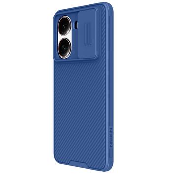 Coque Hybride Xiaomi Redmi Turbo 4 Nillkin CamShield Prop - Bleue